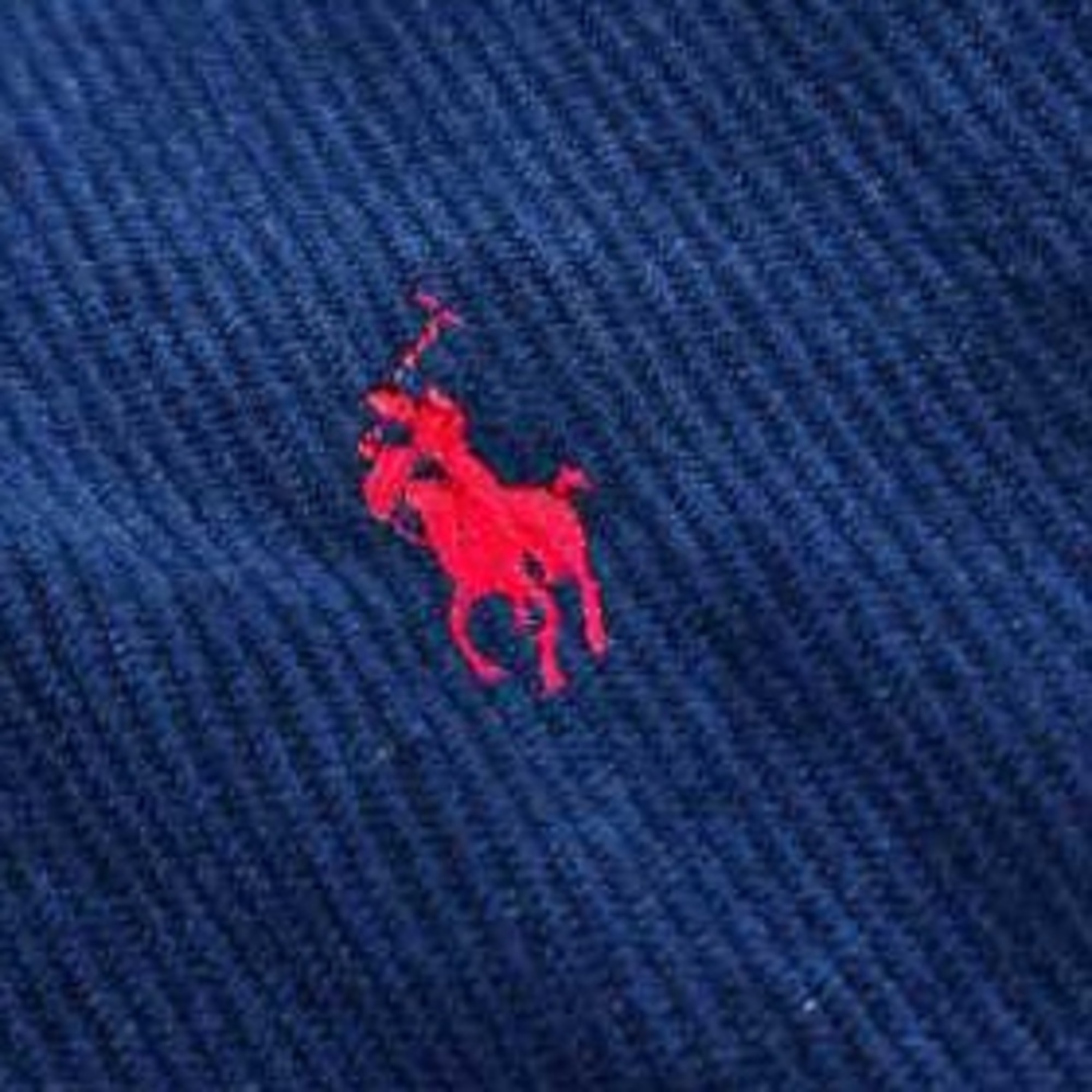 💙Ralph Lauren Navy Blue Classic Bomber Jacket Zip‑Up Outerwear - Picture 3 of 7